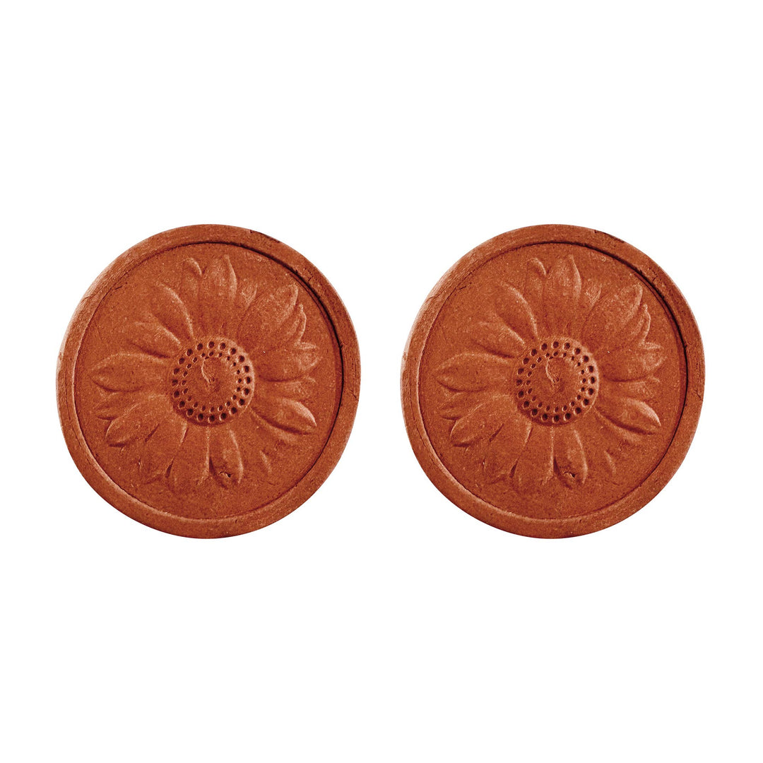 Fox Run Sunflower Brown Sugar Keepers, Set of 2