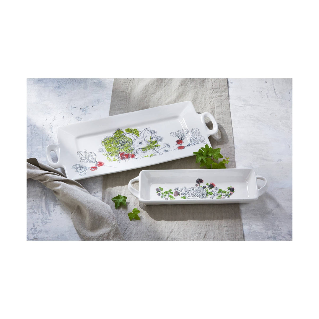 Hedgehog Platter Multi Earthenware Summer