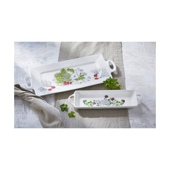 Hedgehog Platter Multi Earthenware Summer