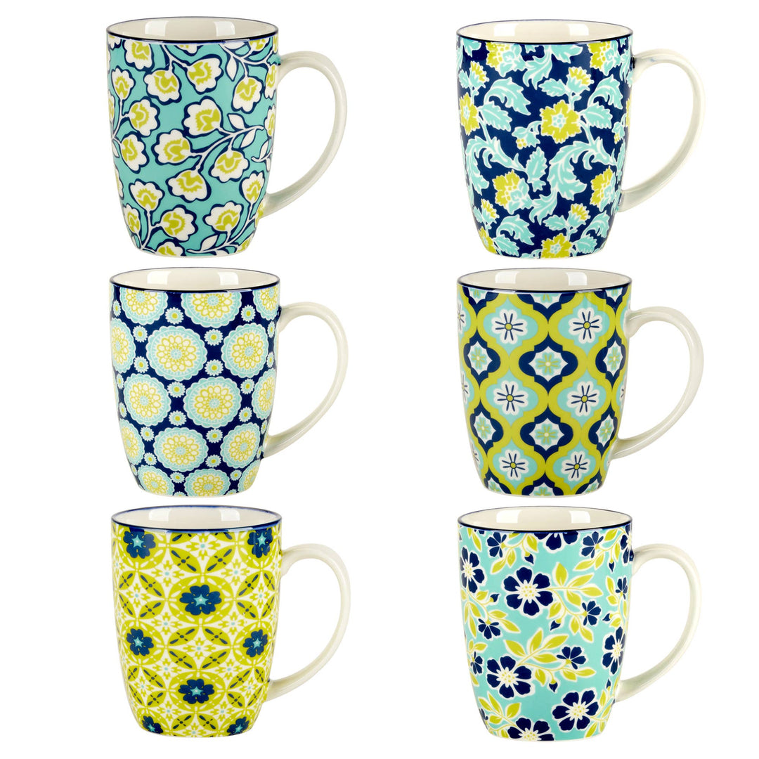 Tapestry Mugs 6 asst