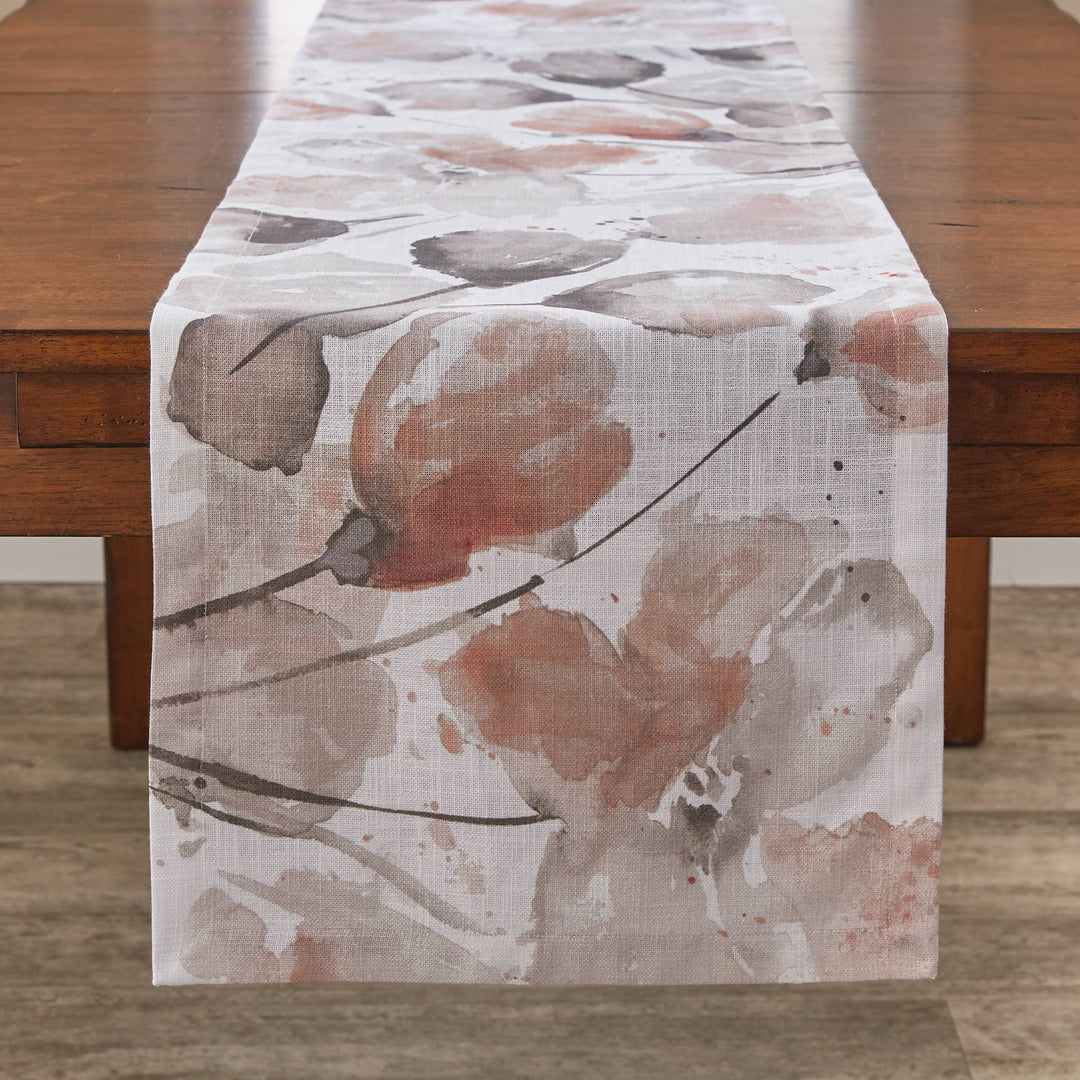 Sweet Pea Table Runner 72"L
