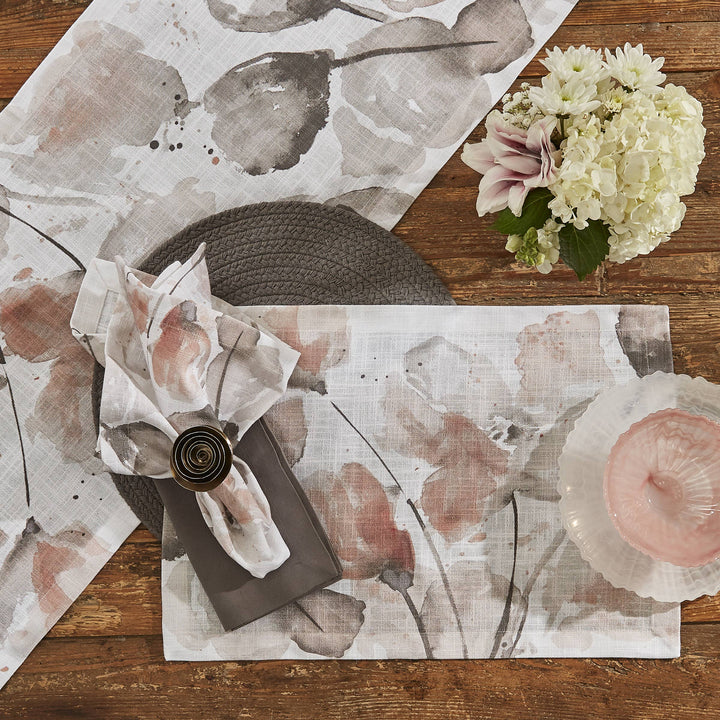 Sweet Pea Table Runner 72"L
