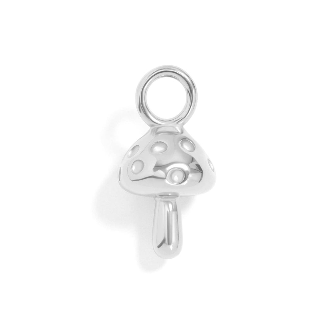 18K Gold PVD Stainless Steel Mushroom Charm