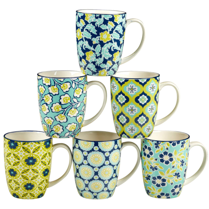 Tapestry Mugs 6 asst