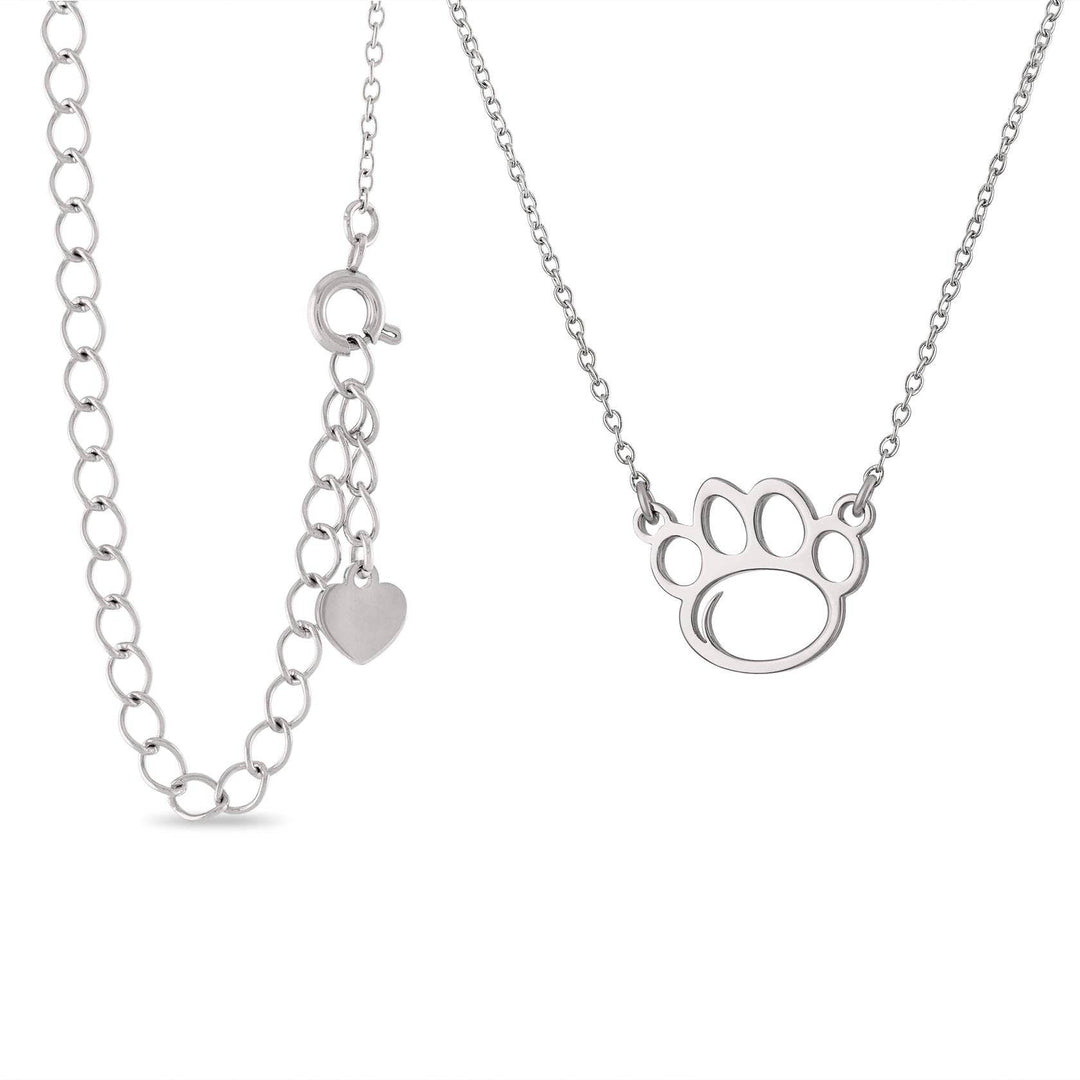 Penn State Paw Cutout Necklace