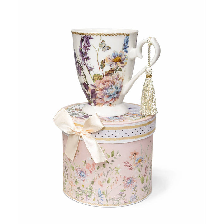 Wildflower Meadow Porcelain Mug in Gift Box