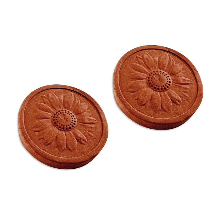 Fox Run Sunflower Brown Sugar Keepers, Set of 2