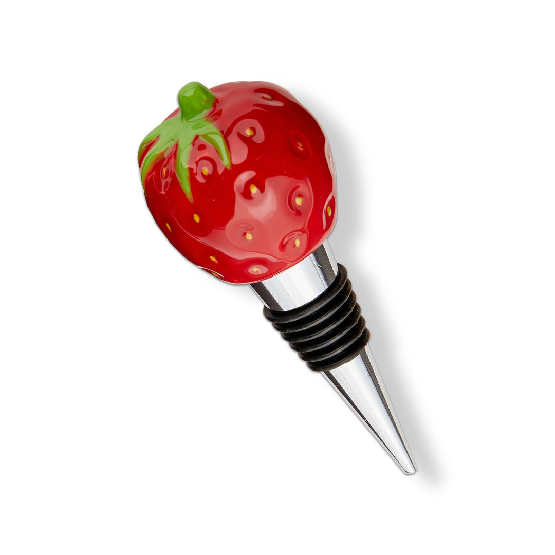 Strawberry Bottle Stopper