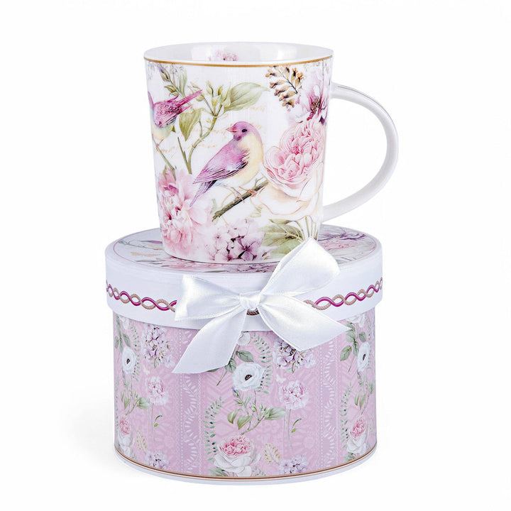 Birds Porcelain Mug 10.14 fl oz (300 ml) in Gift Box