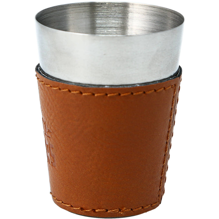 Out Fishing - Stainless Shot Glass with Sleeve