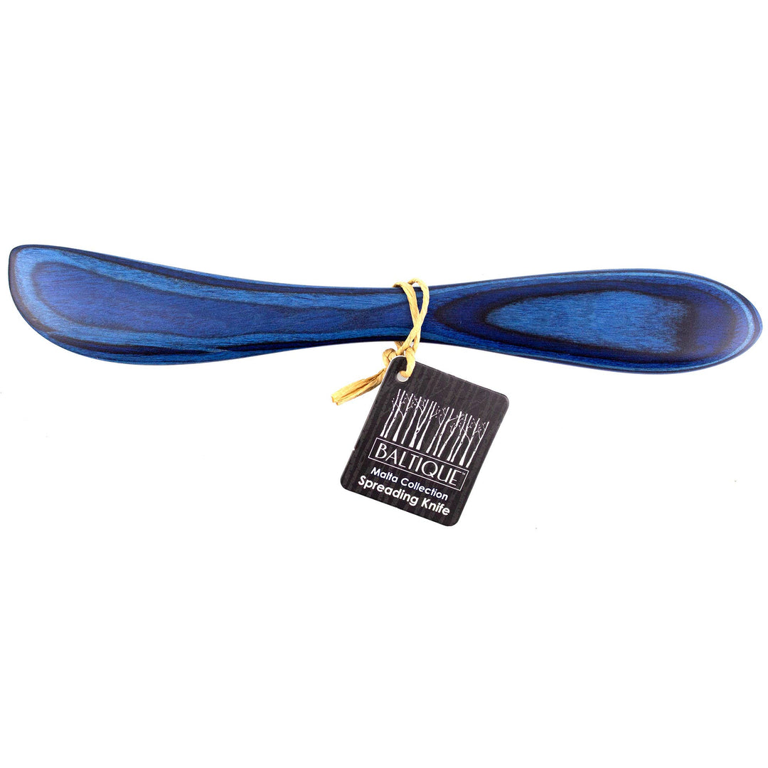 Baltique® Malta Colorful Wooden Cheese Spreader Knife, 8"