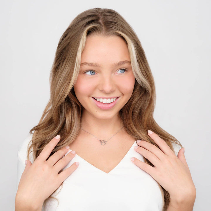 Penn State Paw Cutout Necklace