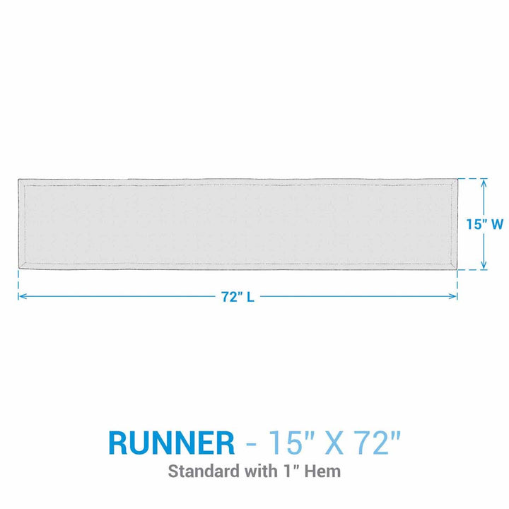 Delilah Table Runner 15" X 72"
