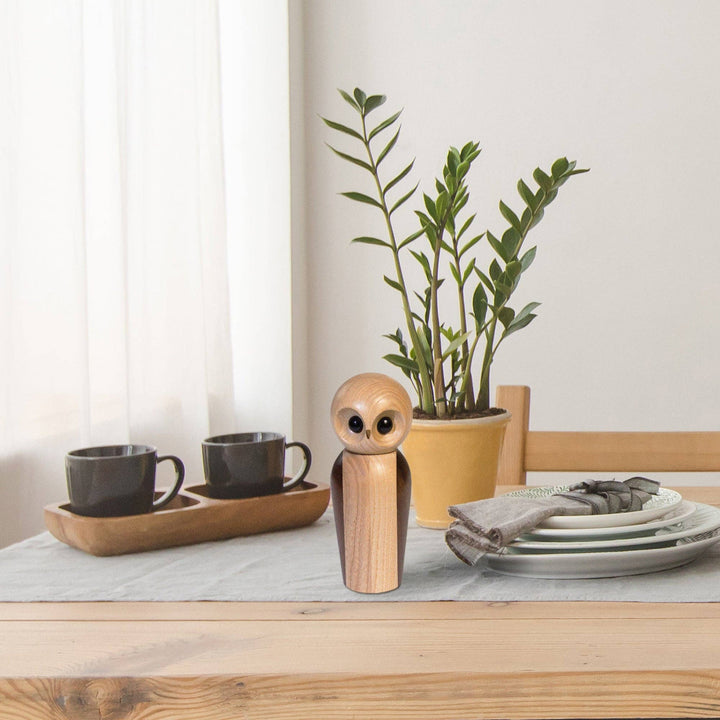 Rock &amp; Branch® Owl Refillable Pepper Mill