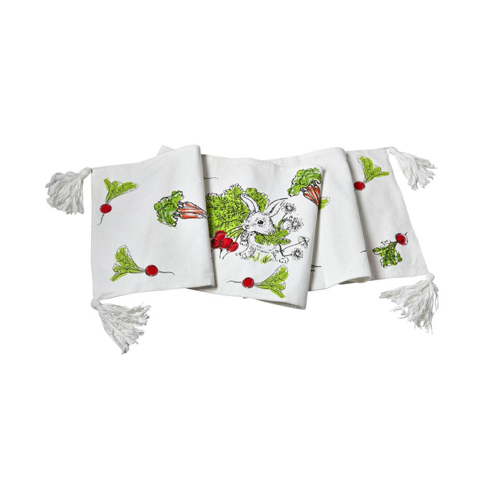 Munching Bunny Runner White Multi Cotton Summer