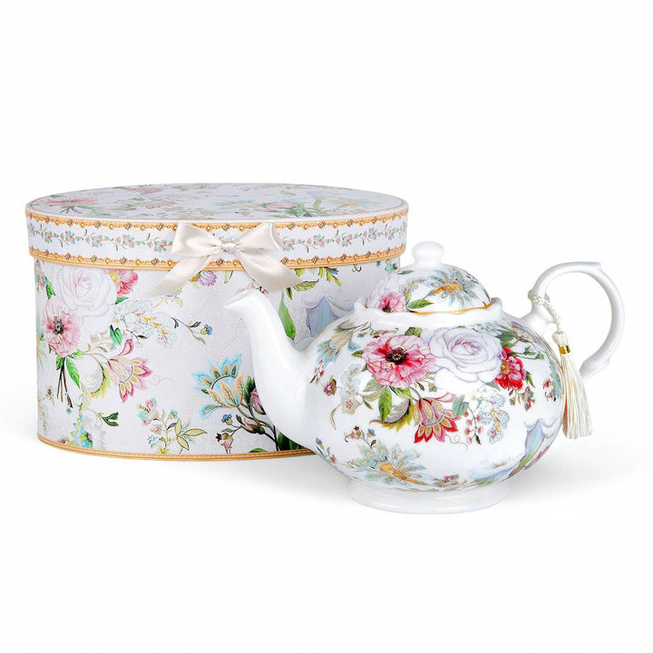 Dream Garden Porcelain Teapot in Gift Box
