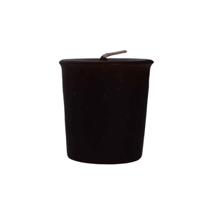 Solid Black Unscented Votive Candles, Made in USA