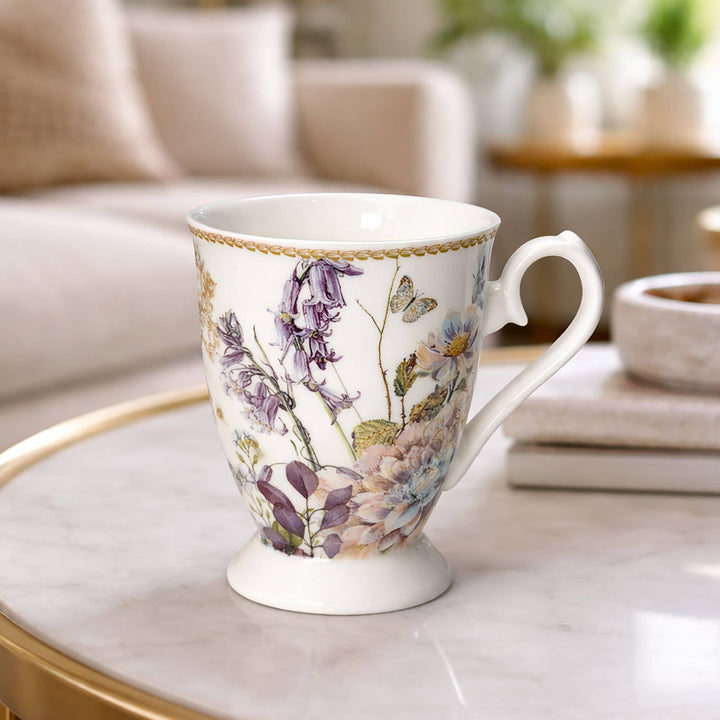 Wildflower Meadow Porcelain Mug in Gift Box