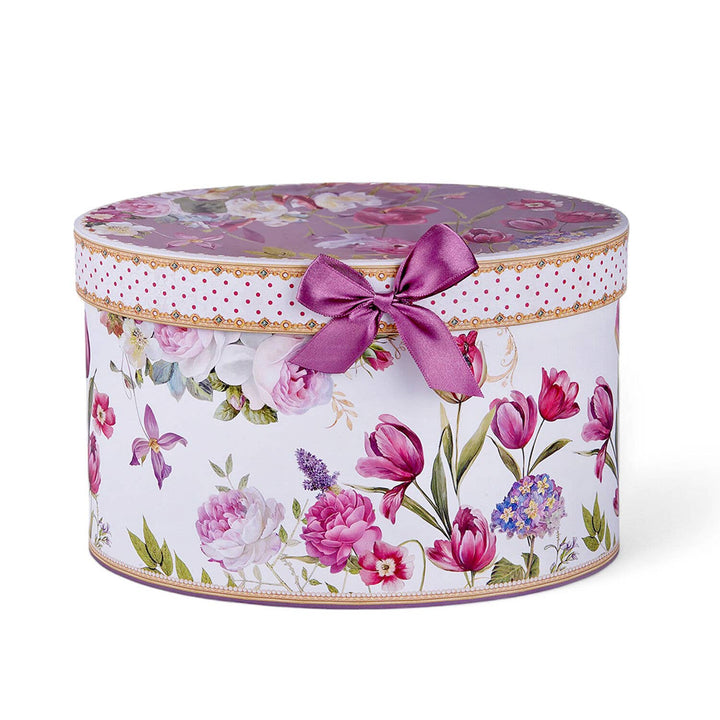 Tulips Porcelain Teapot in Gift Box