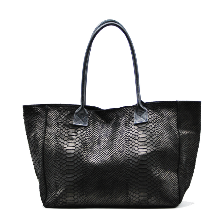 LOLA leather bag – Black – Made in Italy