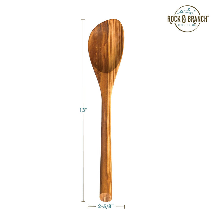 Rock &amp; Branch® Olive Wood Cooking Spoon, Safe for Nonstick