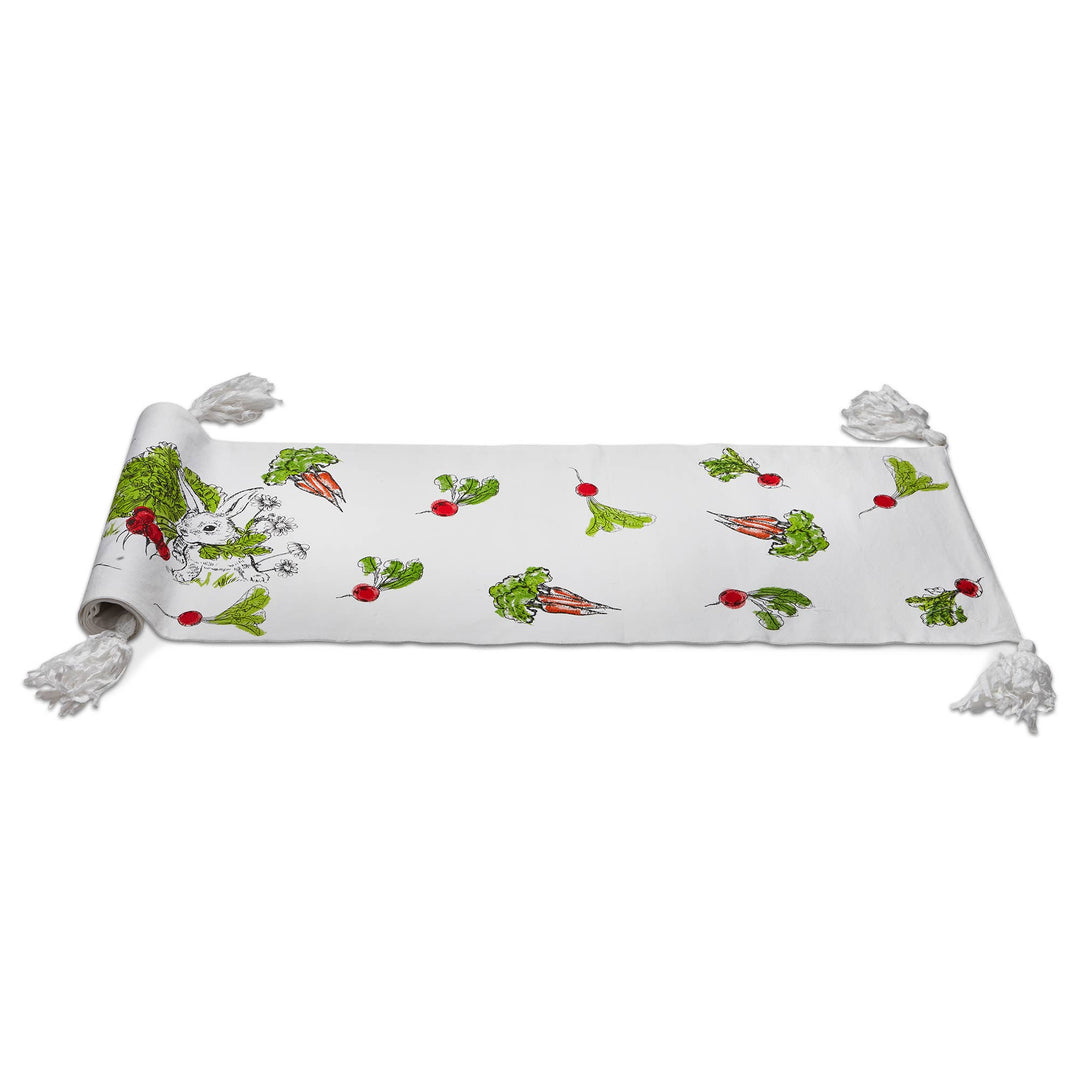 Munching Bunny Runner White Multi Cotton Summer