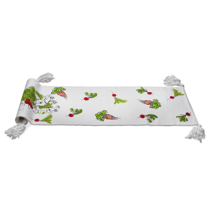 Munching Bunny Runner White Multi Cotton Summer