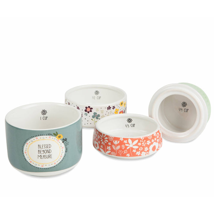 Blessed - 6" x 3.5" Stacked Measuring Cups