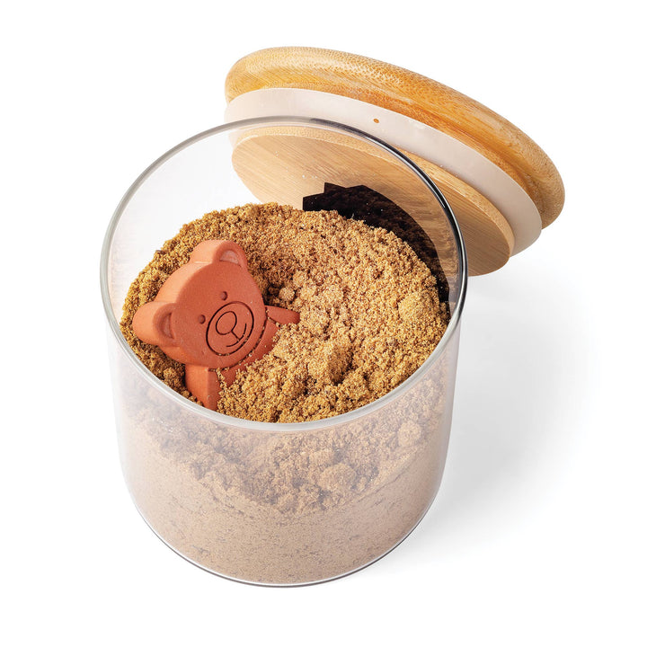 Fox Run Terracotta Brown Sugar Bear Keeper &amp; Saver, 2.5"