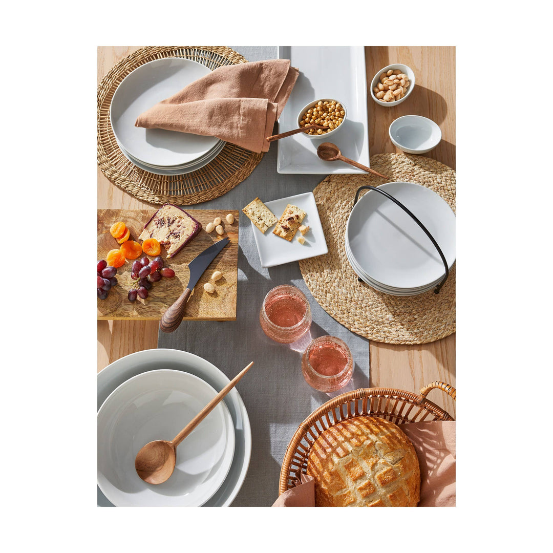Whiteware Rectangle Serv Platter Porcelain