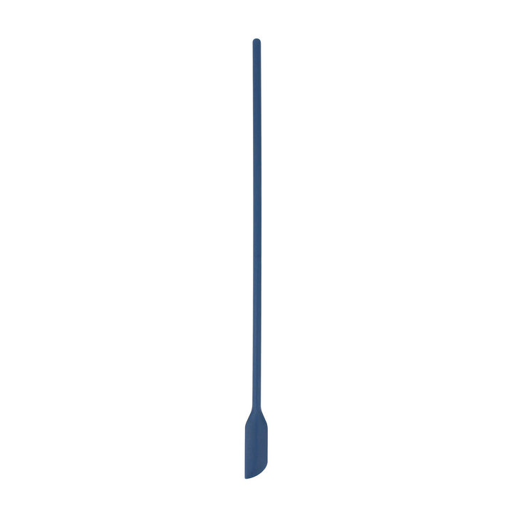 Fox Run Tiny Silicone Spatula Jar Scraper, Navy, 12"