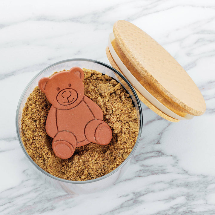 Fox Run Terracotta Brown Sugar Bear Keeper &amp; Saver, 2.5"