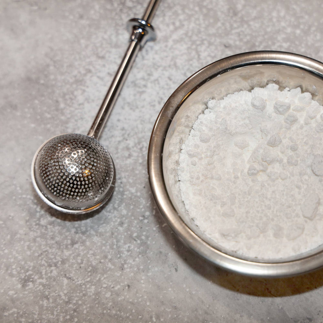 Fox Run Stainless Steel Sugar and Flour Duster Wand, 7"