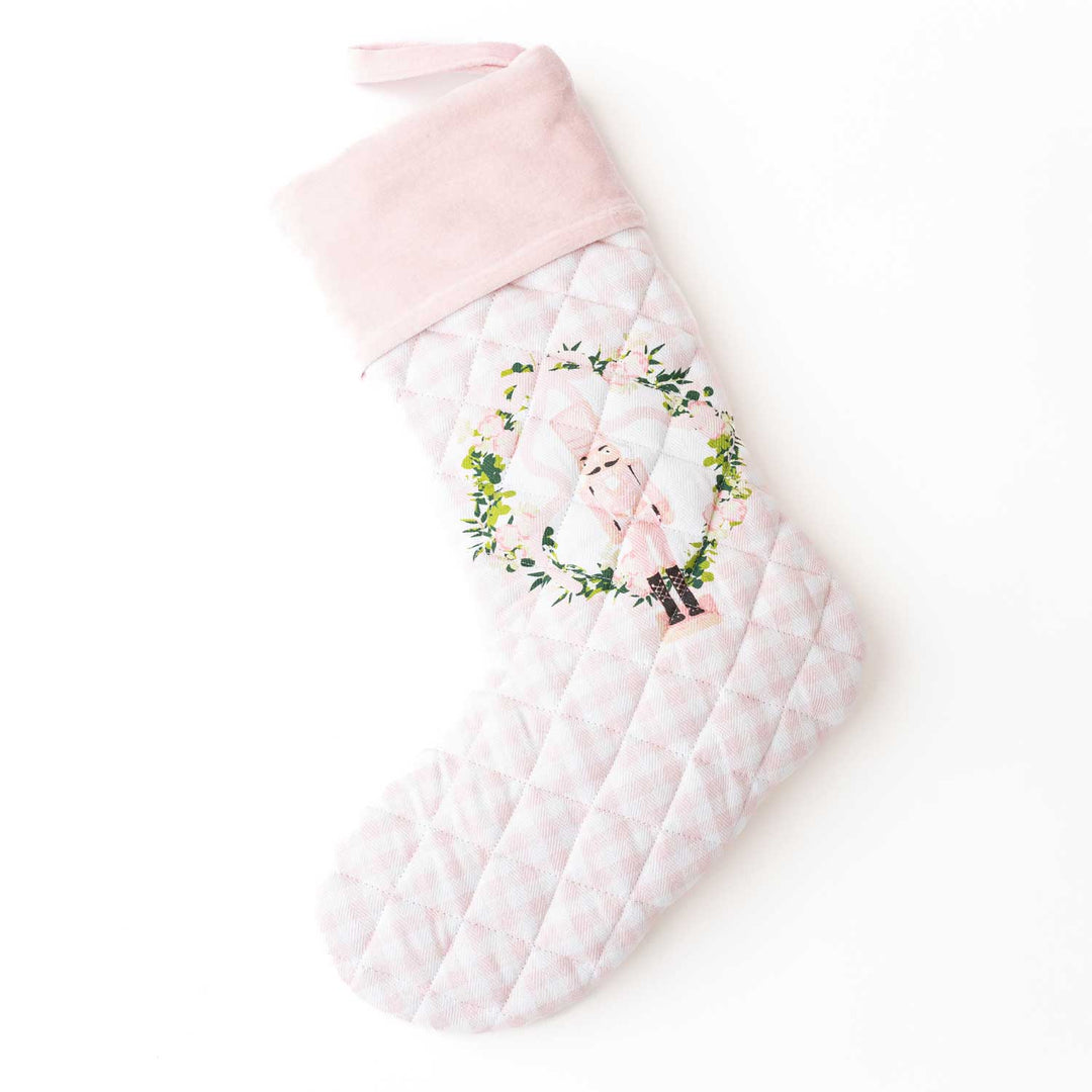 Sugarplum Gingham Quilted Stocking