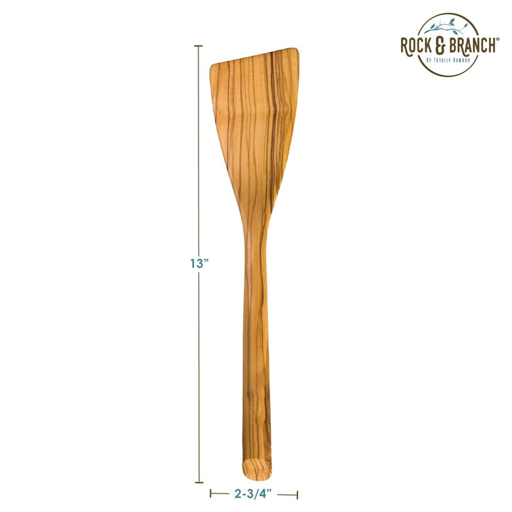 Rock &amp; Branch® Olive Wood Spatula, Safe for Nonstick
