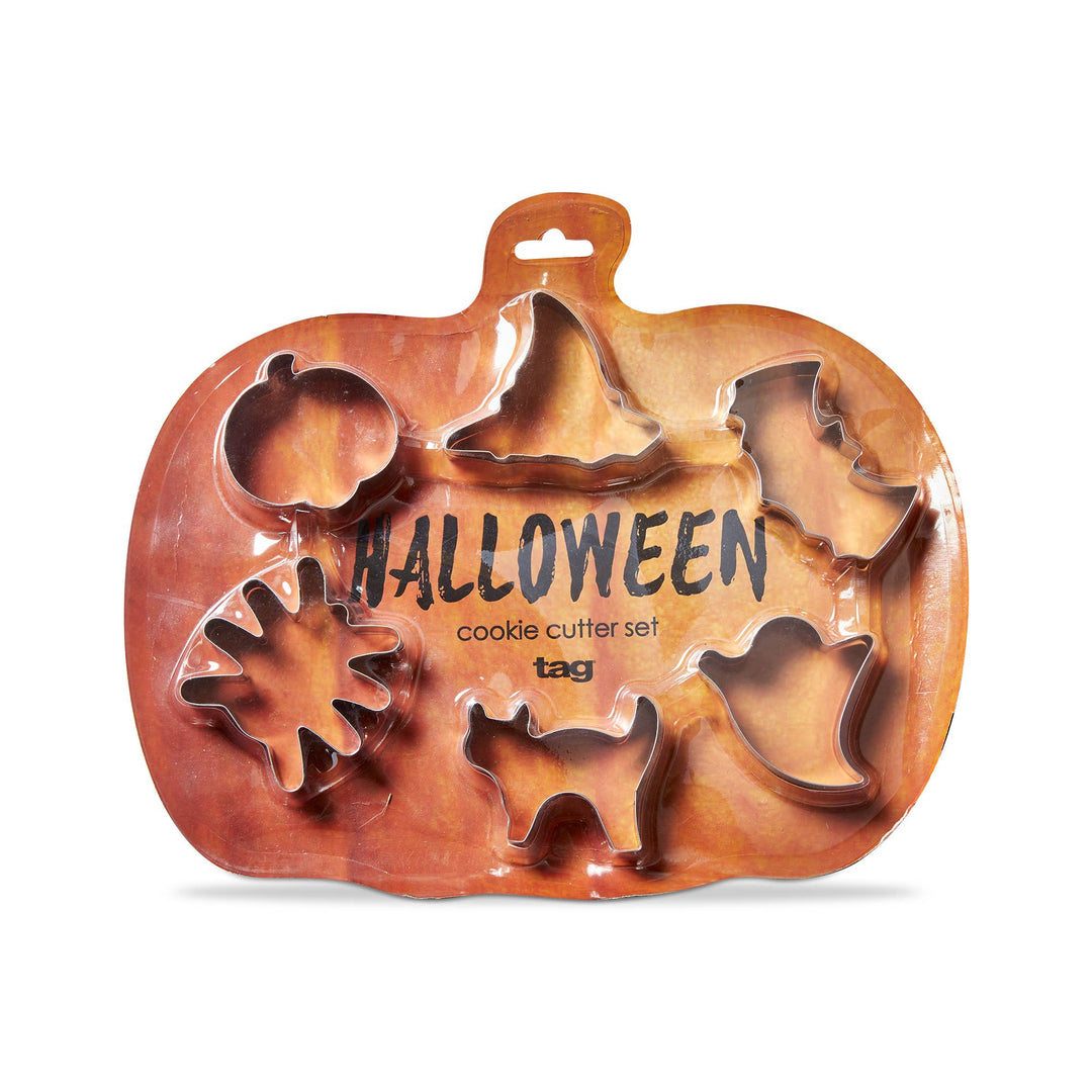 Halloween Cookie Cutter S/6 Multi Stainless Steel