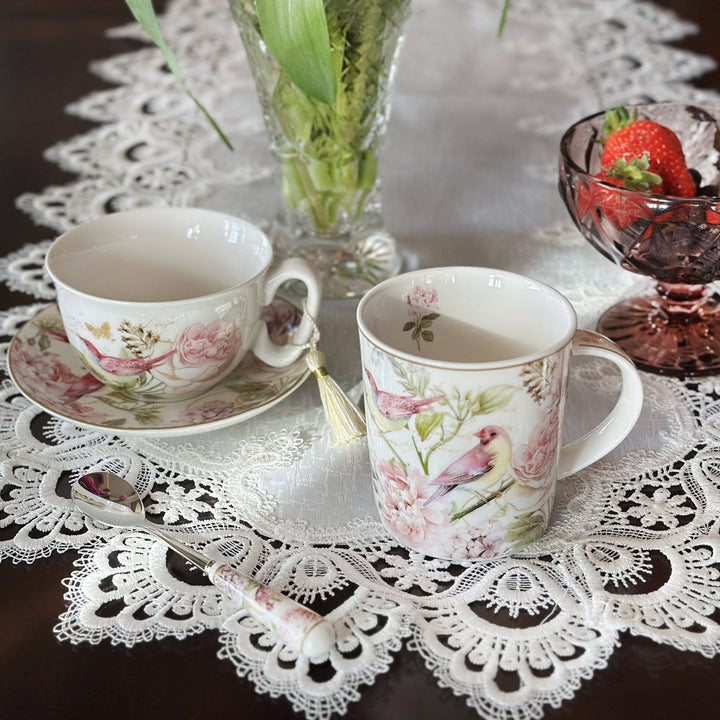 Birds Porcelain Mug 10.14 fl oz (300 ml) in Gift Box