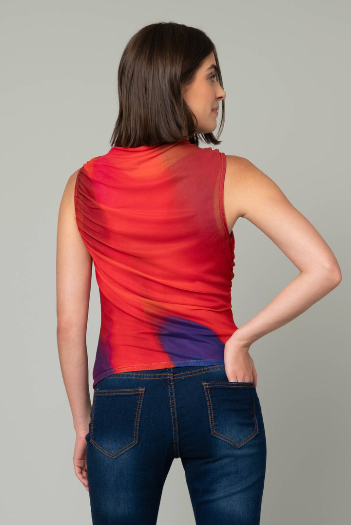Draped Mesh Lined Tank