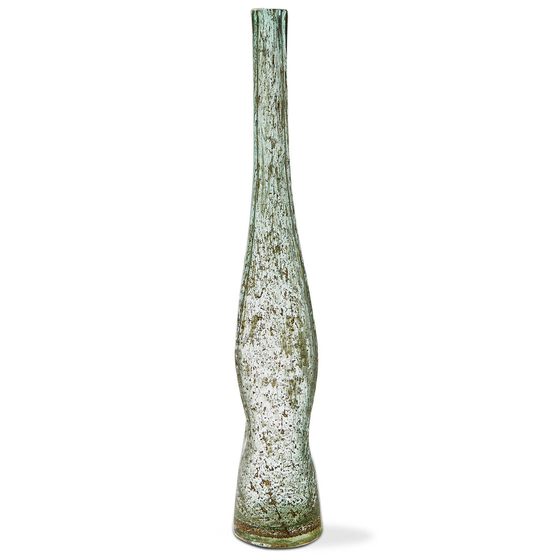 Meri Vase Large Green Multi Glass Summer