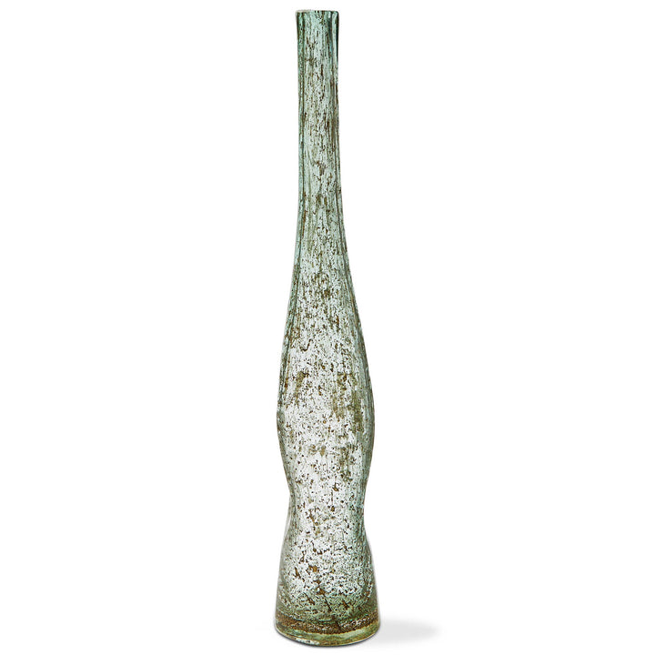Meri Vase Large Green Multi Glass Summer