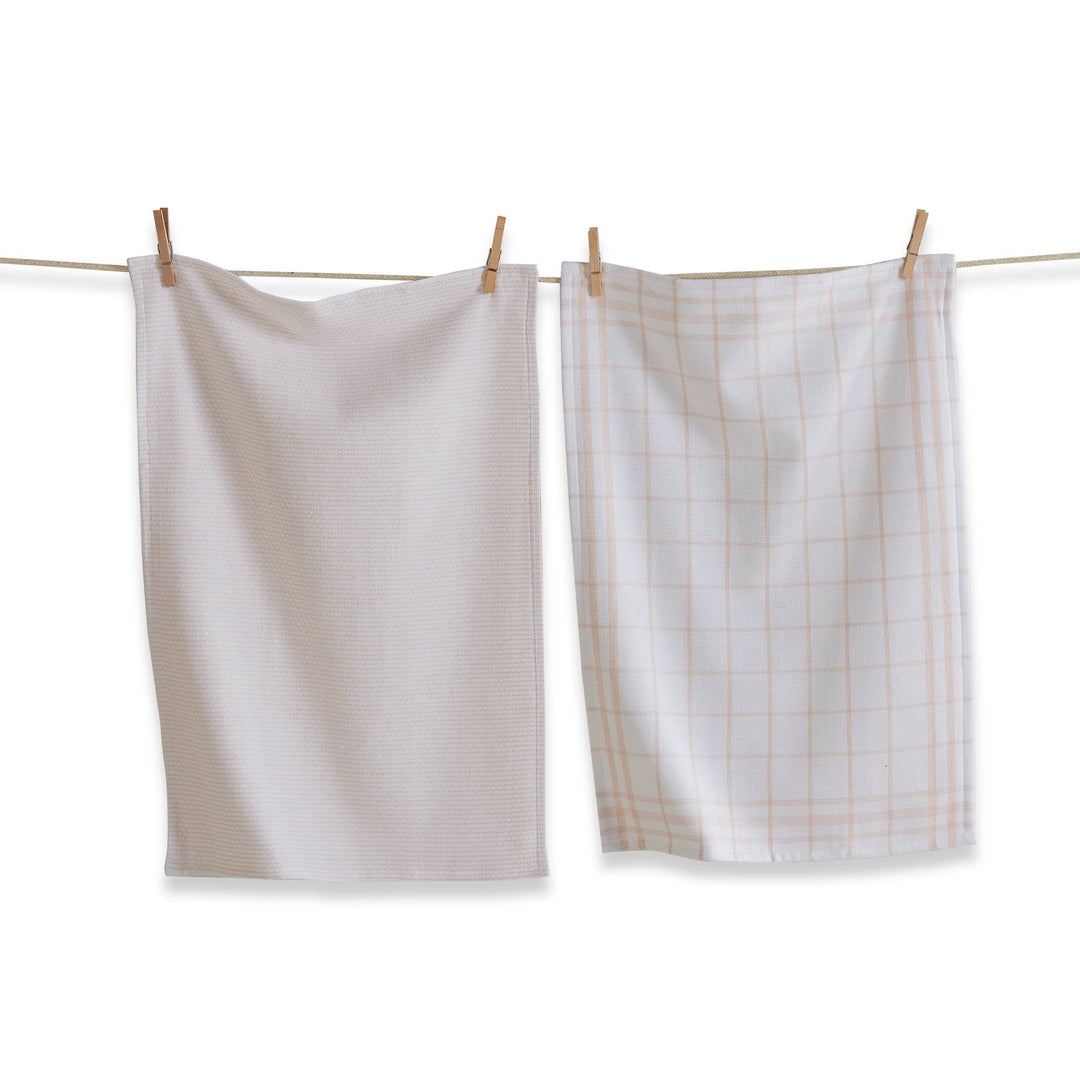 Tag Classic Terry Dt Set/2 Blush Cotton Everyday