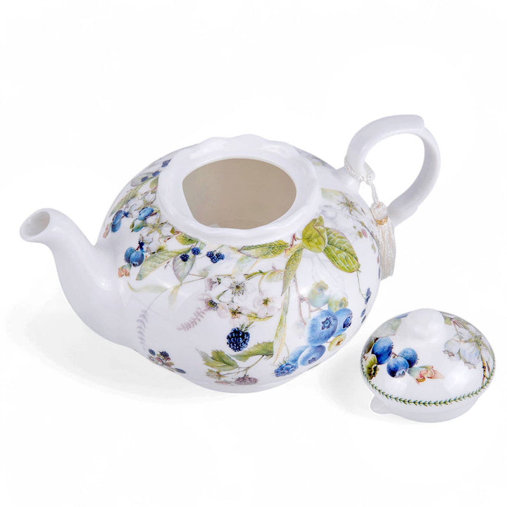 Wild Berries Porcelain Teapot in Gift Box