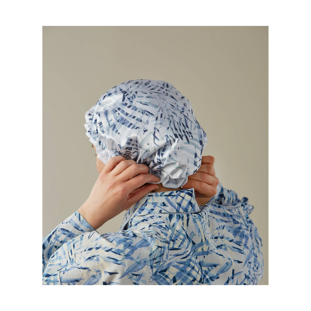 Orchid Shower Cap Blush Satin