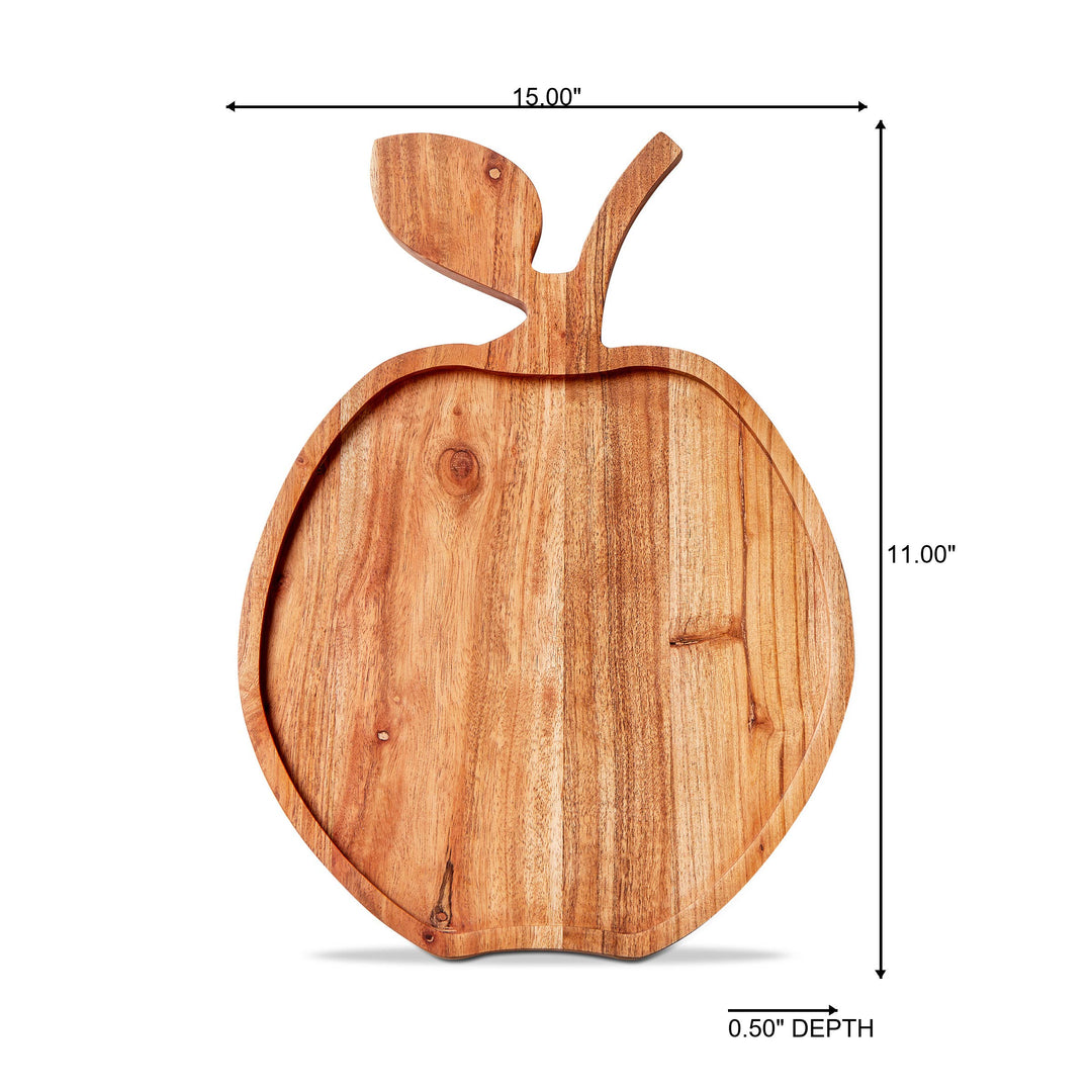 Apple Board Natural Acacia Wood Summer