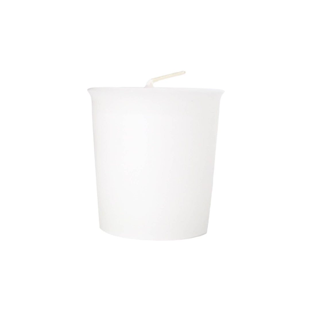 Unscented Votive Candles, Made in USA with Cotton Wicks