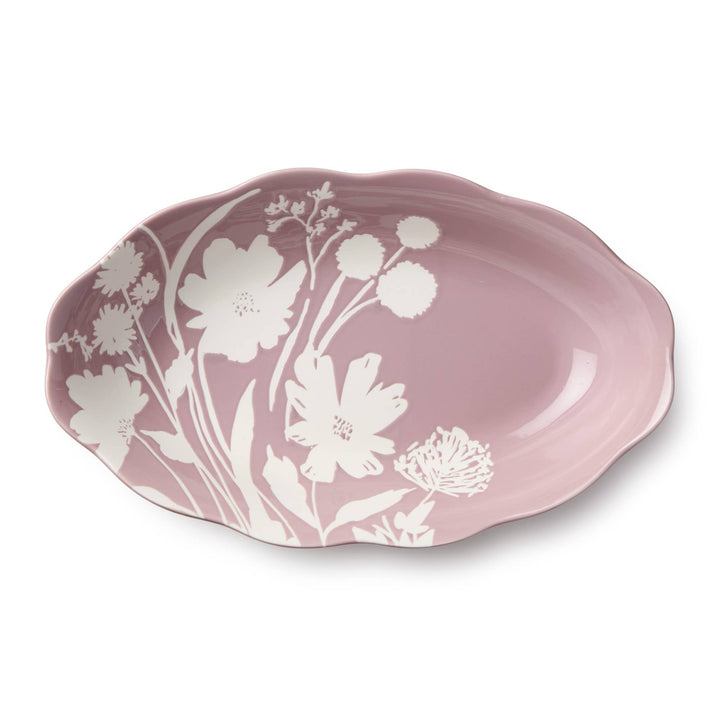 Wildflowers Wax off Oval Bowl