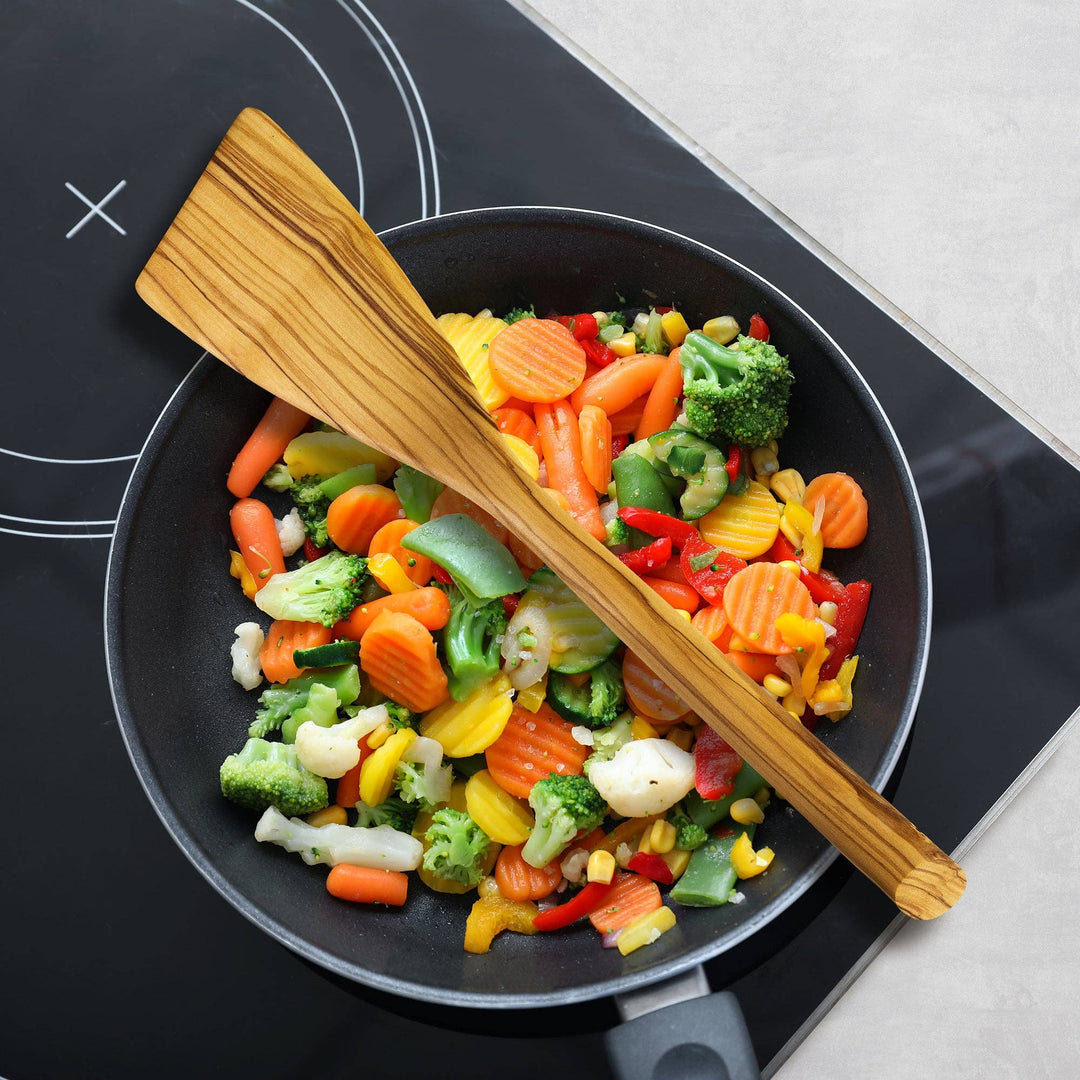 Rock &amp; Branch® Olive Wood Spatula, Safe for Nonstick