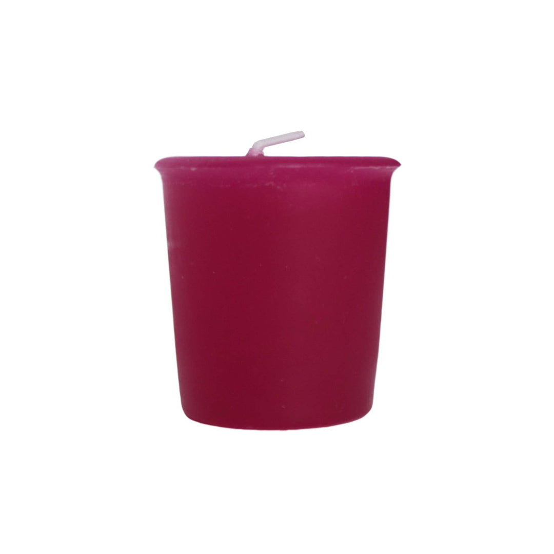 Raspberry Scented Votive Candles, Made in USA